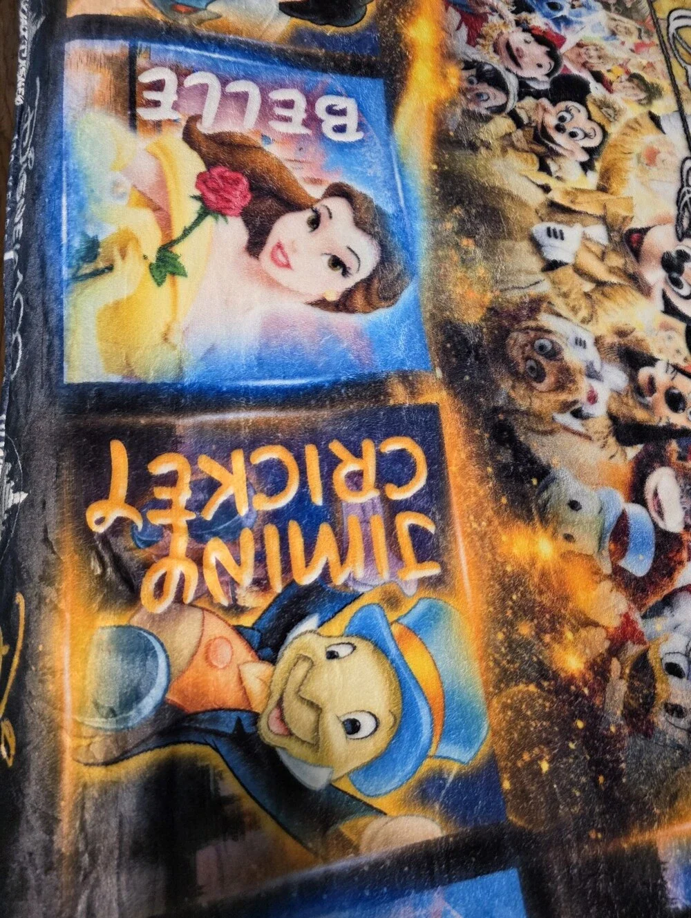 Disney 100 Years of Wonder Multicolor Throw Blanket